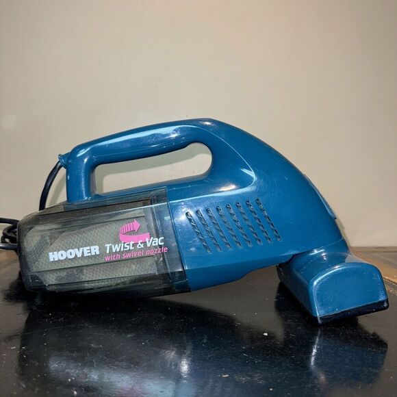 Hoover Twist & Vac Electric Handheld Vacuum Cleaner Swivel Model S1147 - Green - Picture 1 of 6